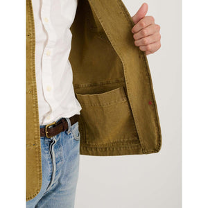Frontier Jacket In Canvas Khaki - Jacket