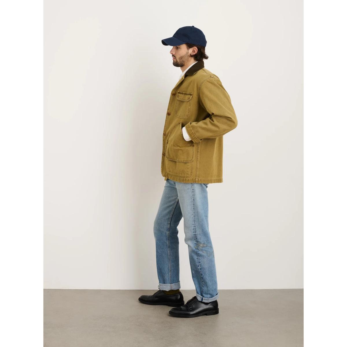Frontier Jacket In Canvas Khaki - Jacket