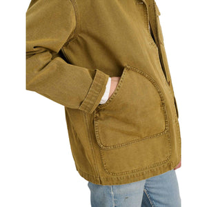Frontier Jacket In Canvas Khaki - Jacket