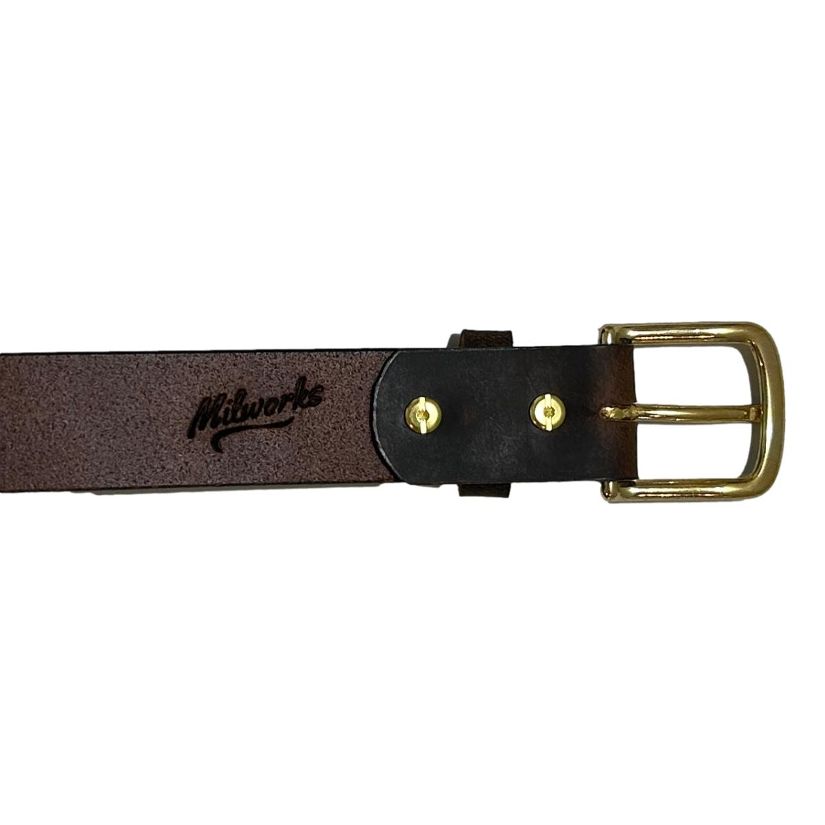 Full-Grain Crazy Horse Leather Belt 1-1/2’’ - Belts