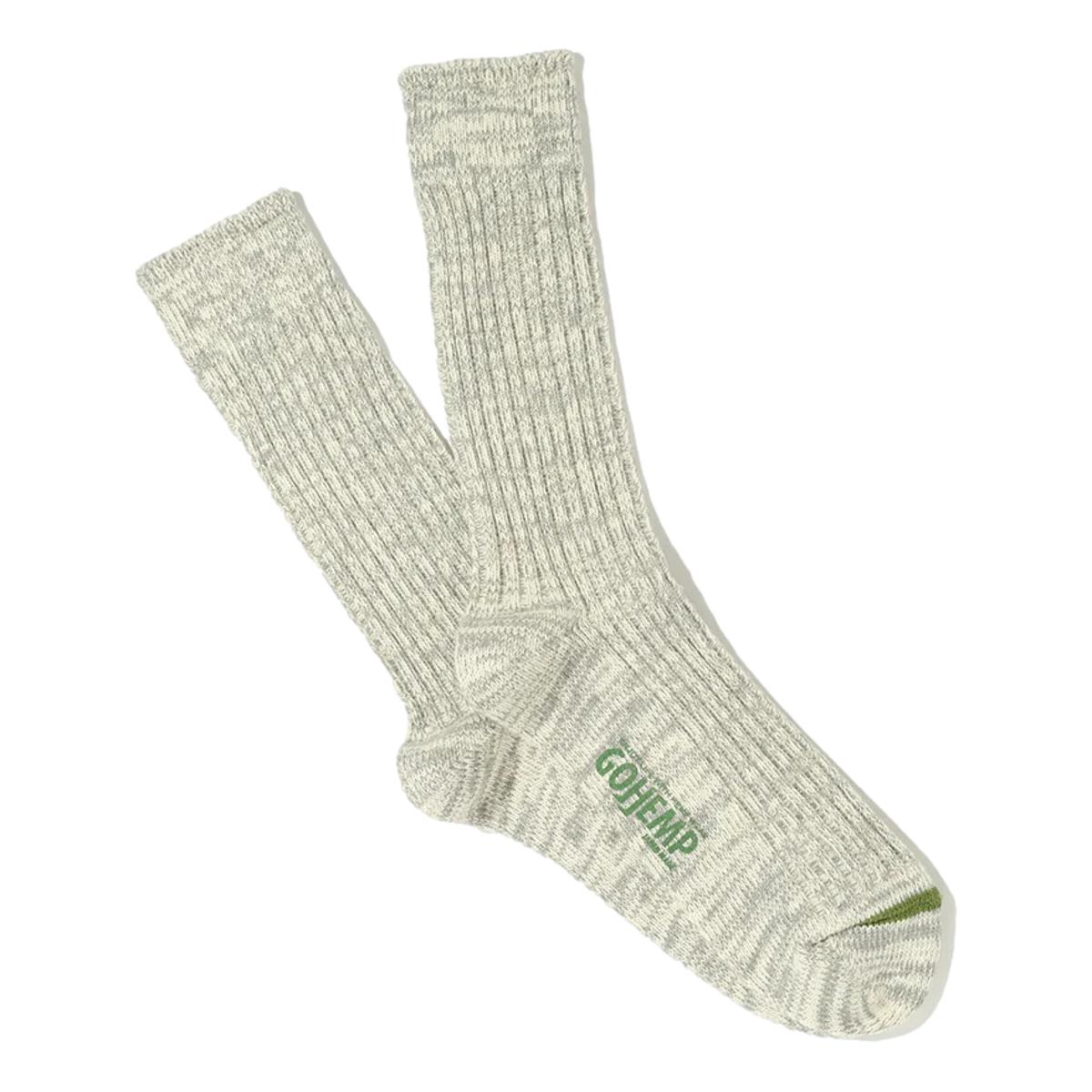 G0 Hemp Crew Grey - Socks