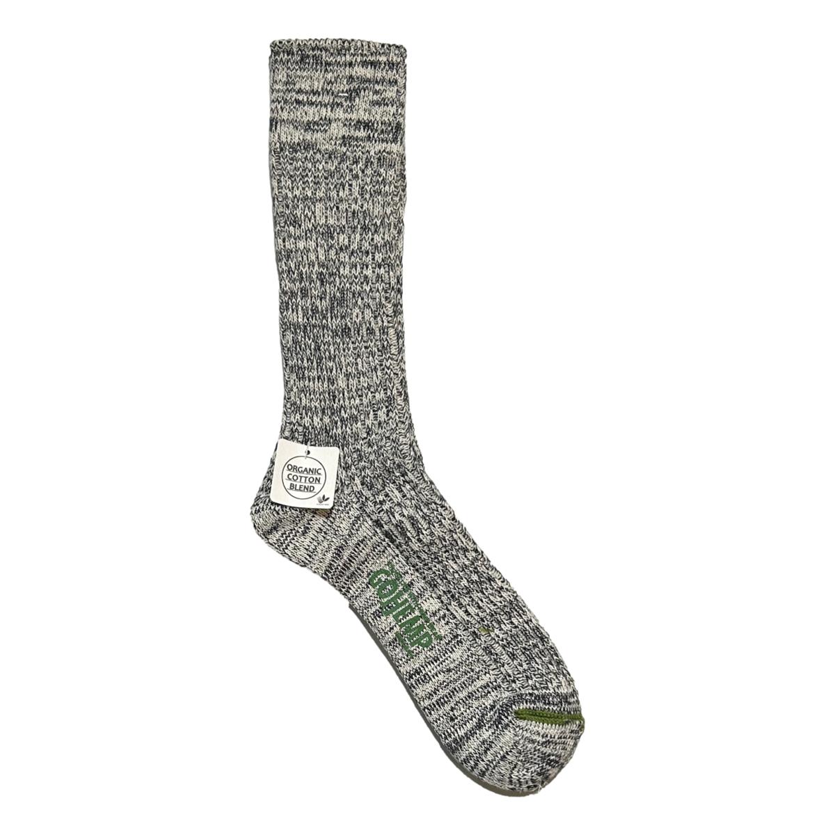 G0 Hemp Crew Khaki - Socks