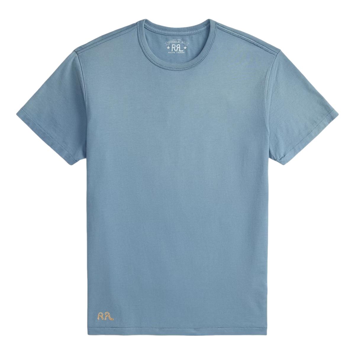 Garment-Dyed Crewneck T-Shirt Cast Green - T Shirt