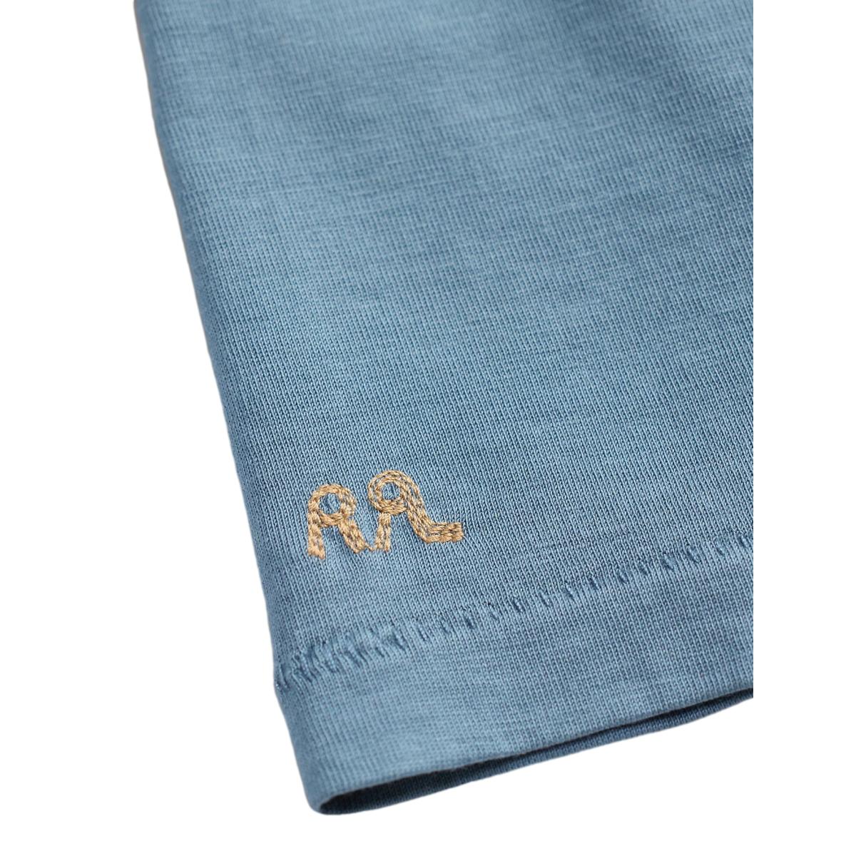 Garment-Dyed Crewneck T-Shirt Cast Green - T Shirt