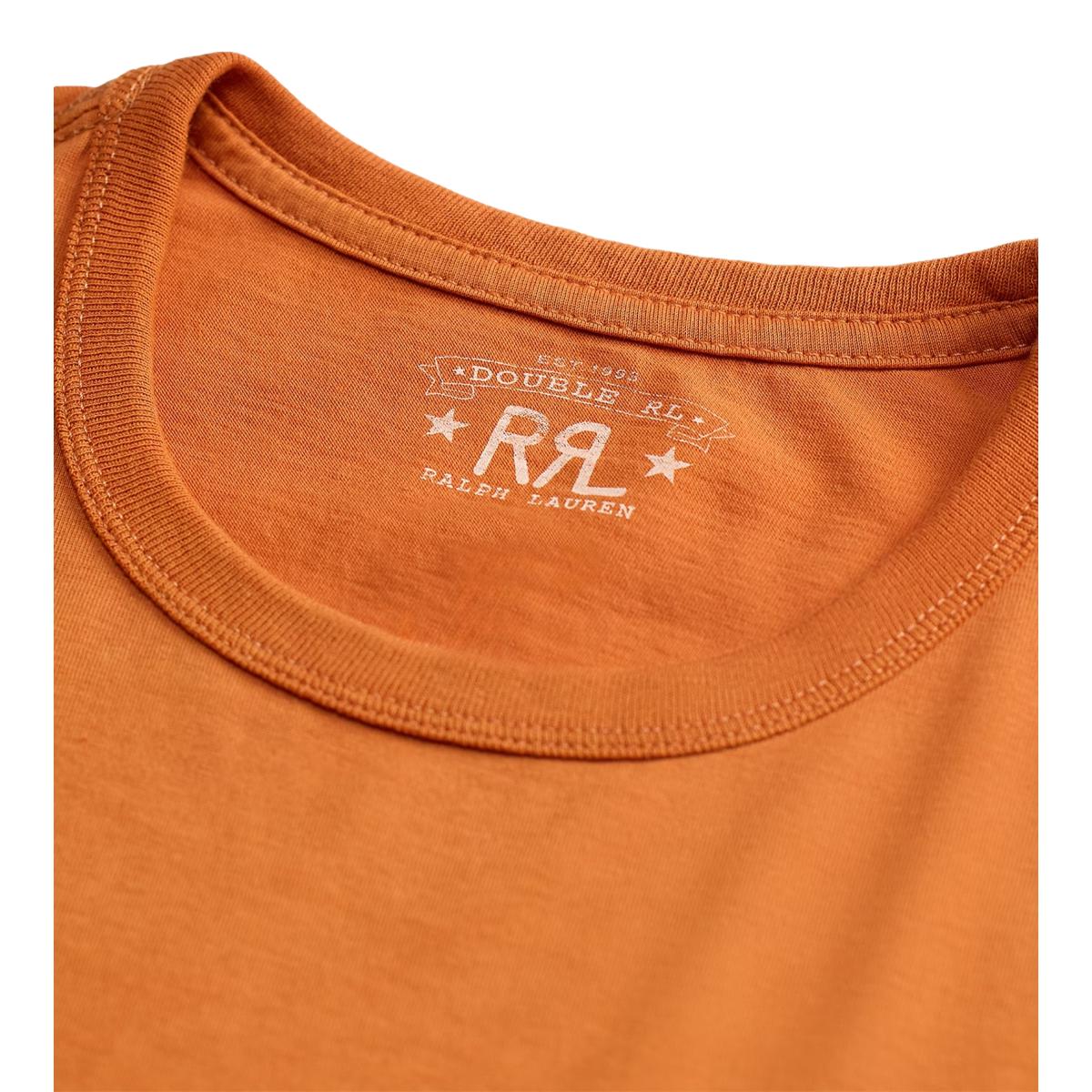 Garment-Dyed Crewneck T-Shirt Sweet Potato - T Shirt