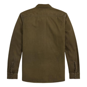 Garment-Dyed Herringbone Twill Workshirt - Shirt