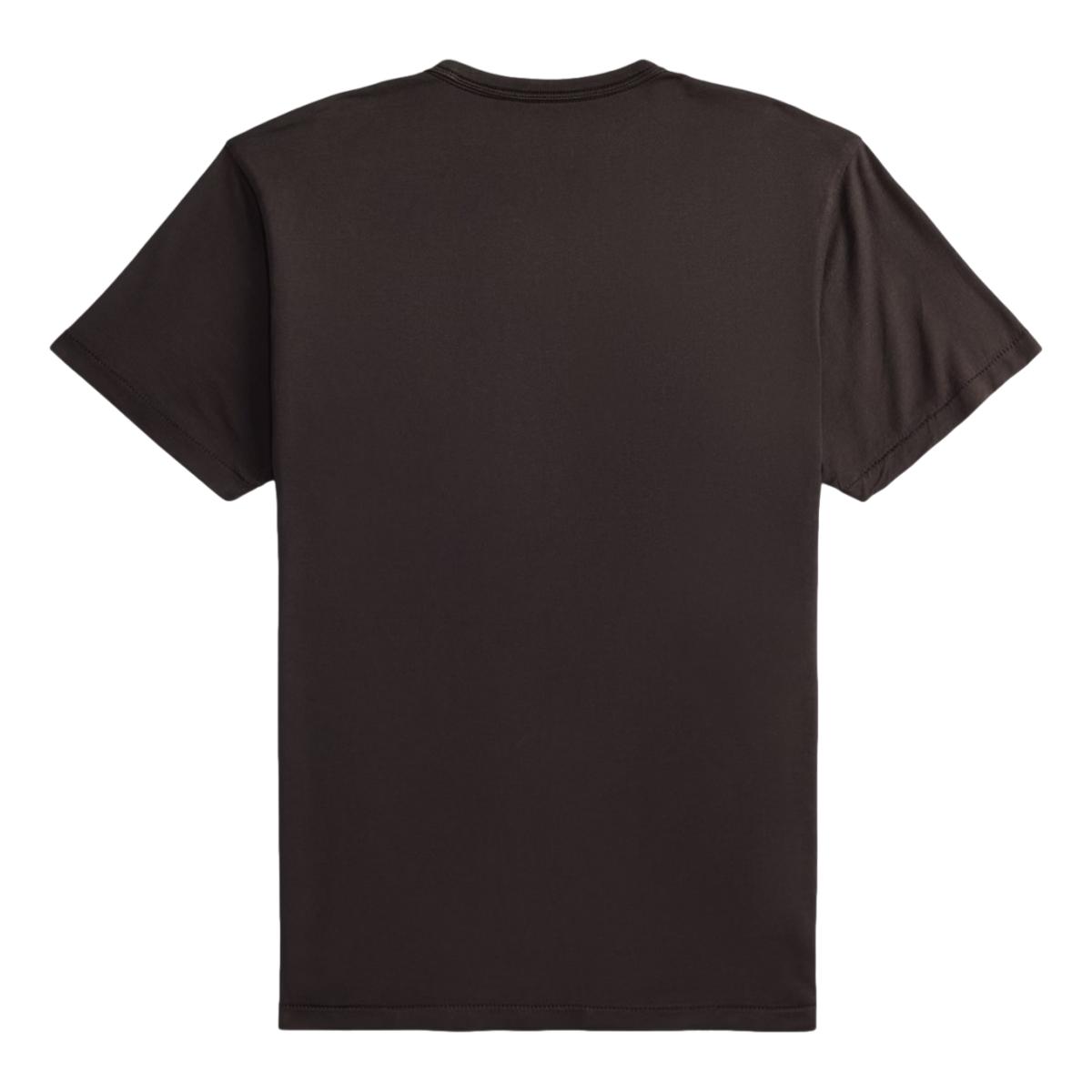 Garment-Dyed Jersey Graphic T-Shirt Faded Black - T Shirt