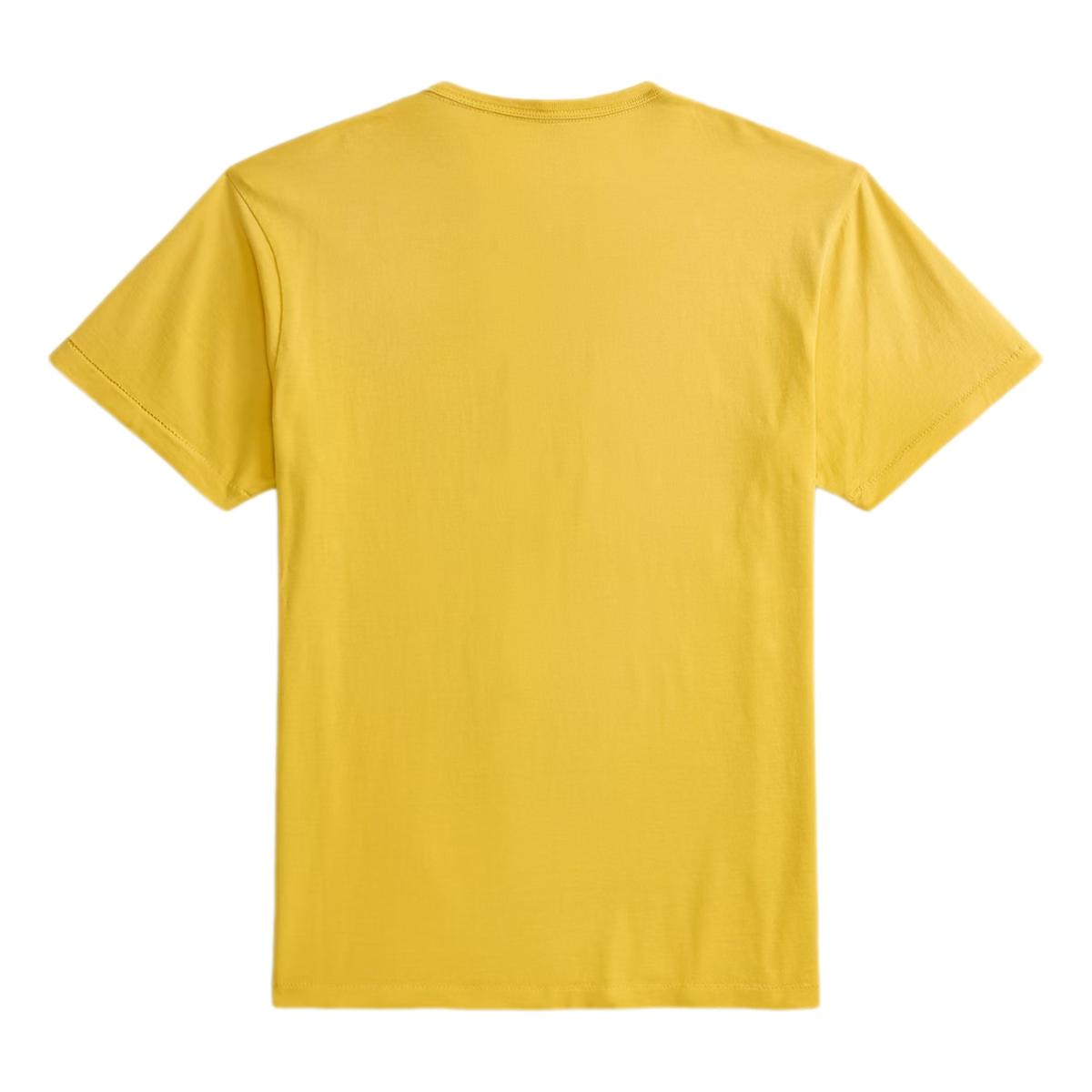 Garment-Dyed Jersey Graphic T-Shirt Vintage Yellow - T Shirt