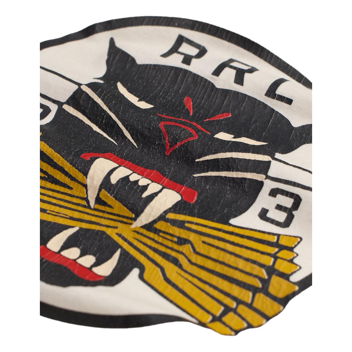 Garment-Dyed Jersey Graphic T-Shirt Warm White - T Shirt