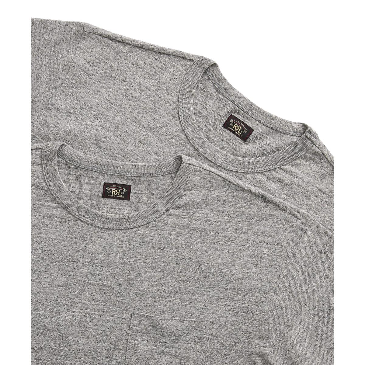 Garment-Dyed Pocket T-Shirt 2-Pack Grey Heather - T Shirt