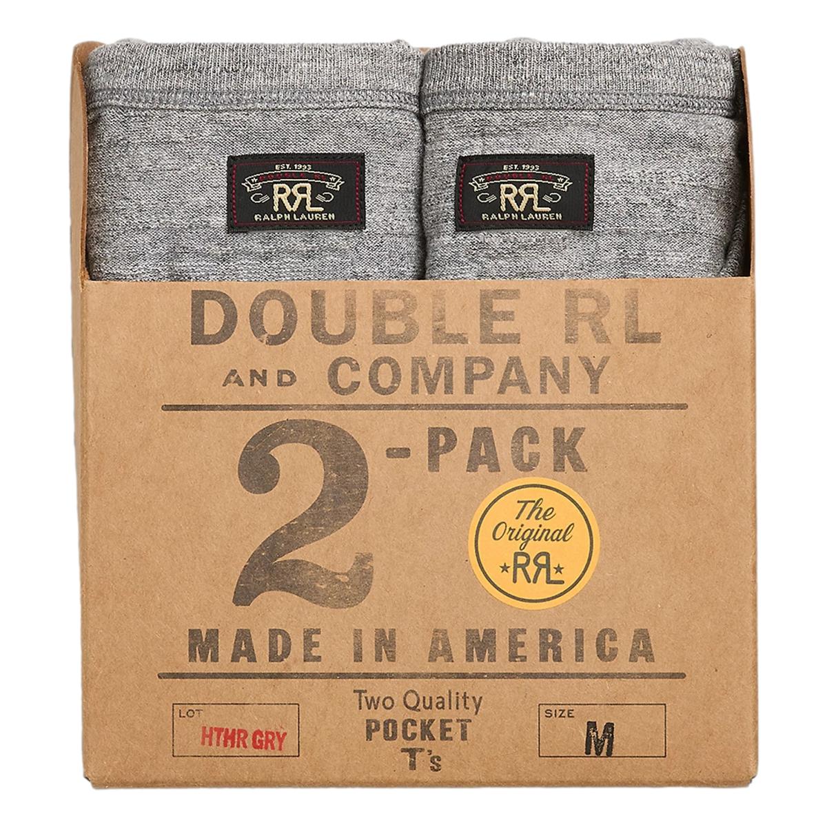 Garment-Dyed Pocket T-Shirt 2-Pack Grey Heather - T Shirt