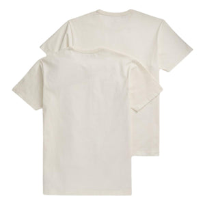 Garment-Dyed Pocket T-Shirt 2-Pack Warm White - T Shirt