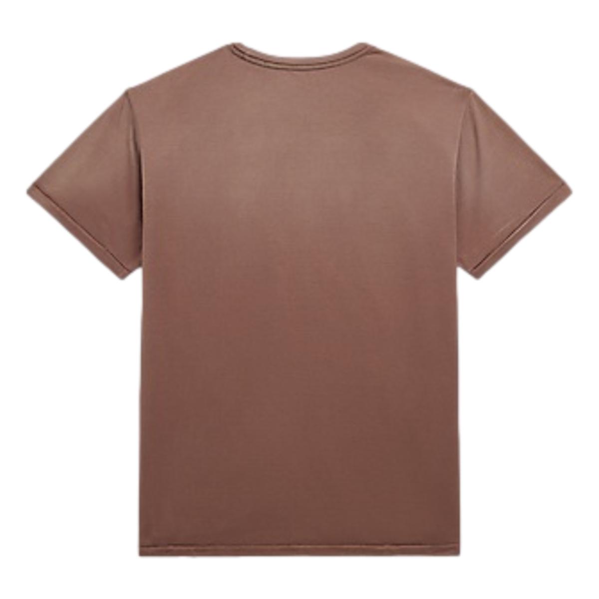 Garment-Dyed Pocket T-Shirt Chocolate - T Shirt