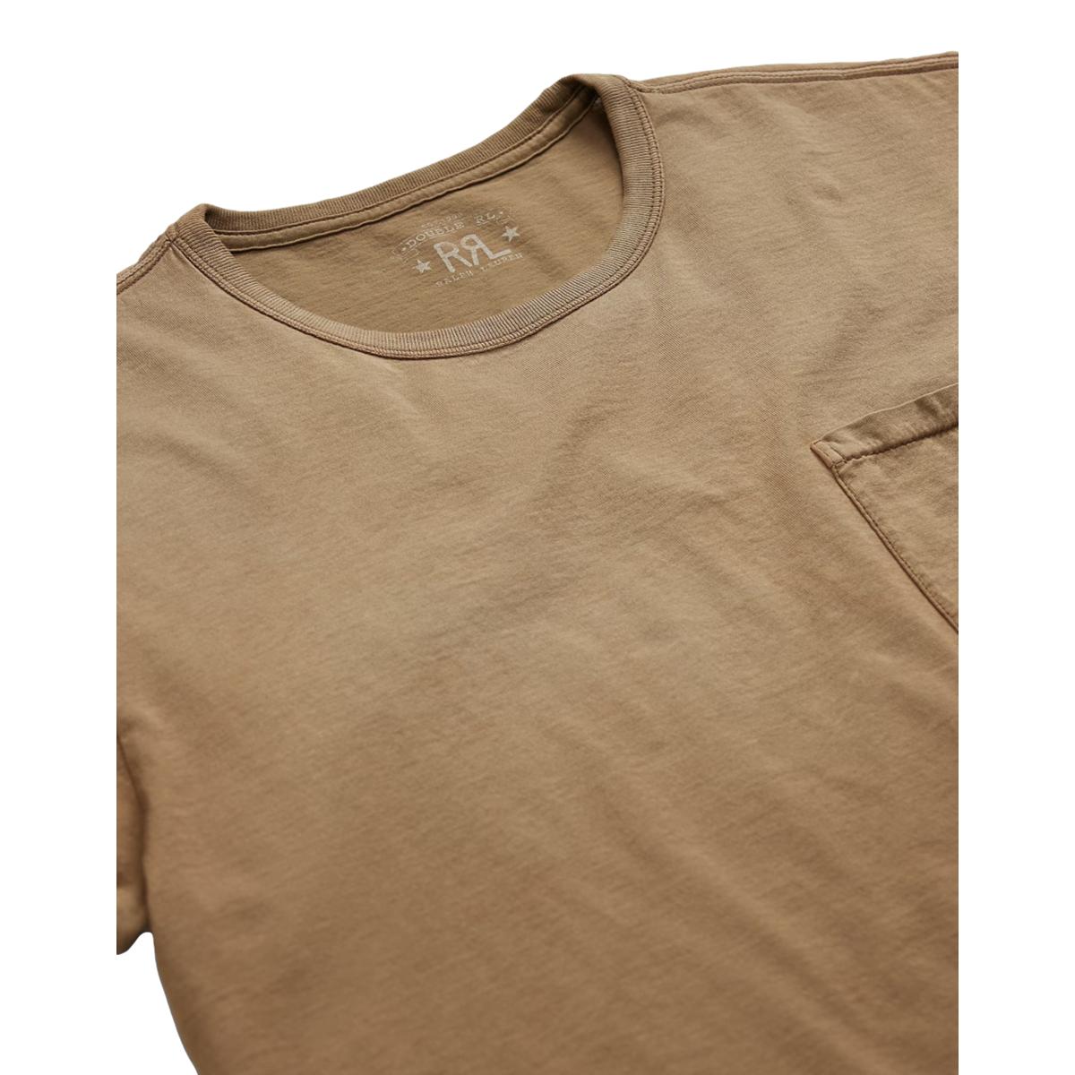 Garment-Dyed Pocket T-Shirt Mud - T Shirt