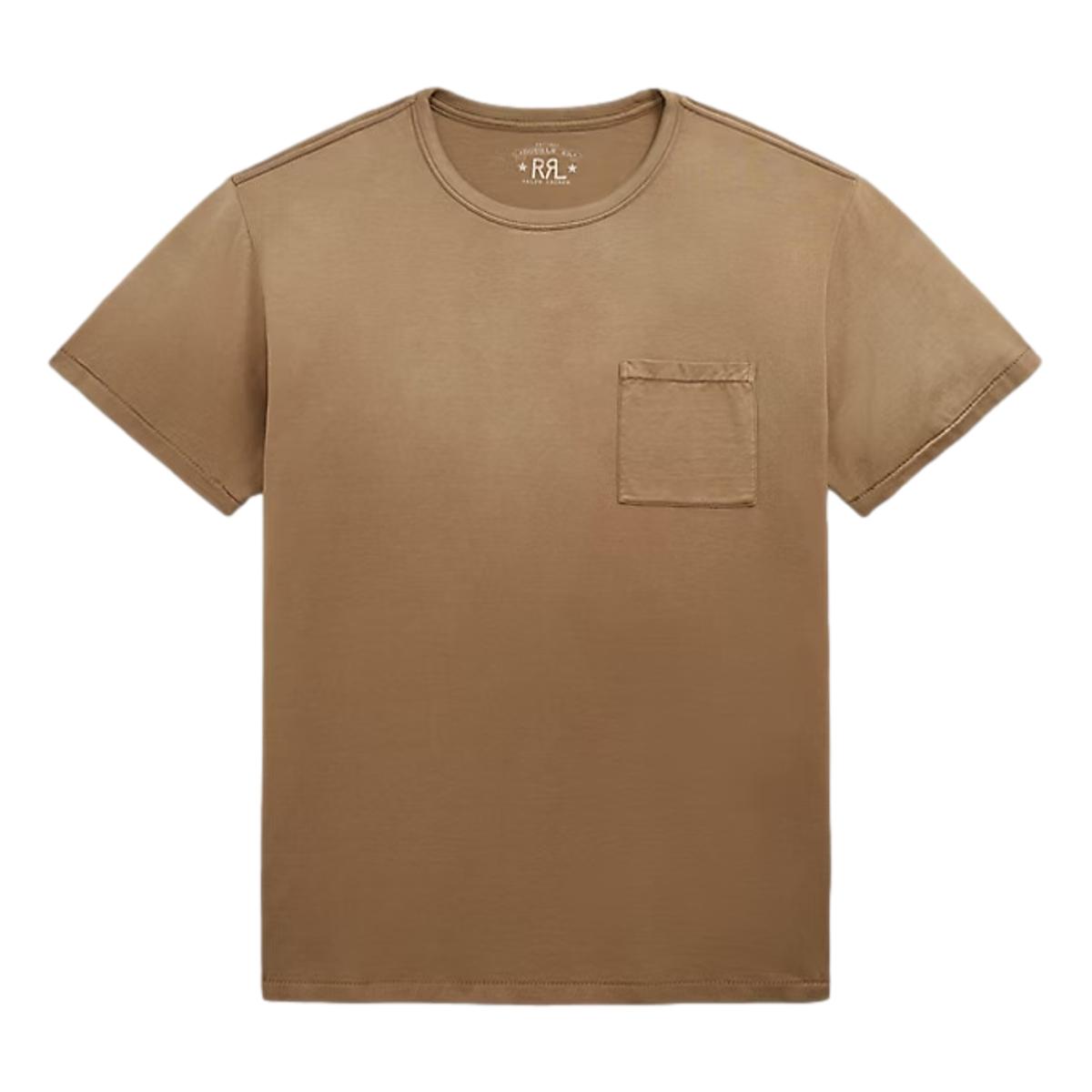Garment-Dyed Pocket T-Shirt Mud - T Shirt