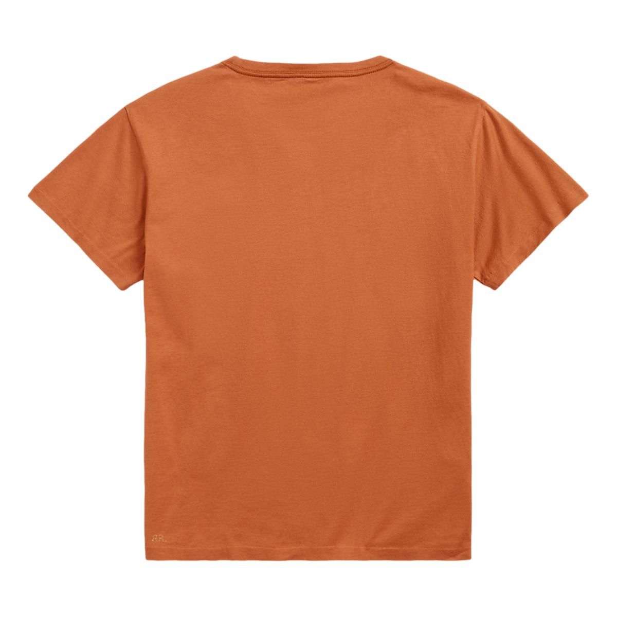 Garment-Dyed Pocket T-Shirt Orange - T Shirt