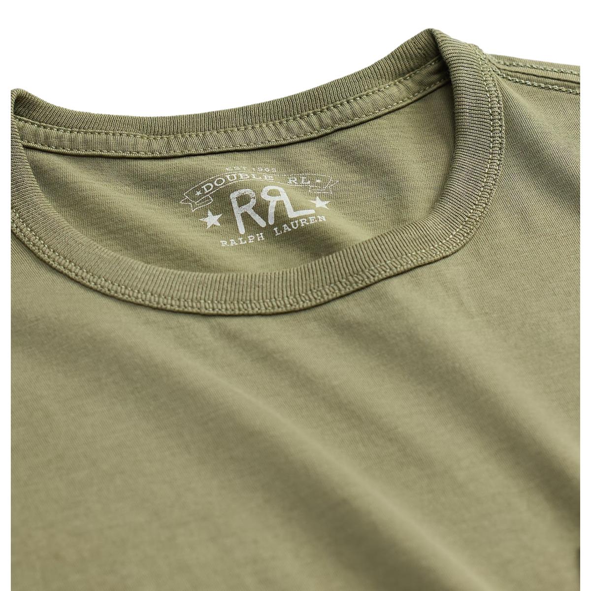 Garment-Dyed Pocket T-Shirt Valley Moss - T Shirt