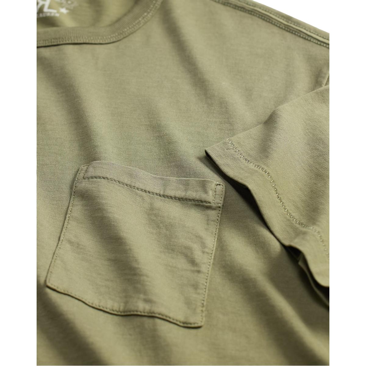 Garment-Dyed Pocket T-Shirt Valley Moss - T Shirt