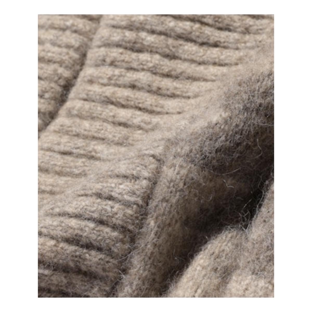 Gown Native Pattern Jacquard Beige - One Size - Sweater