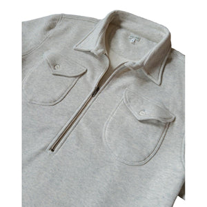 Half-Zip Sweatshirt Heather Grey - Sweatshirt