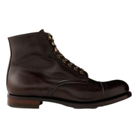 Hand-Burnished Leather Boot - Boots