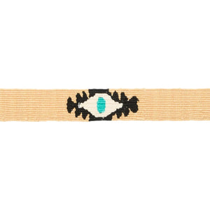 Hand-Loomed D-Ring Belt Maize Tribal - Belts