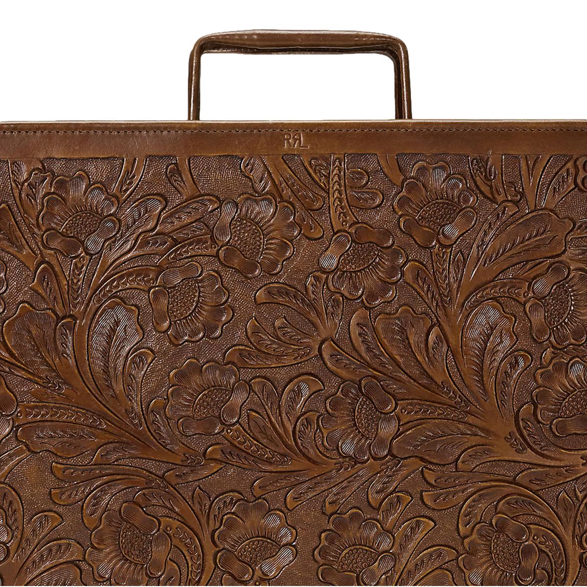 Handtooled Briefcase - Bag