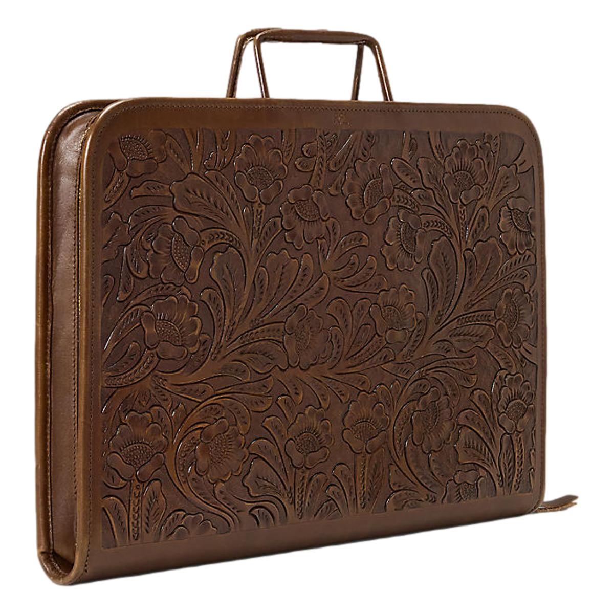 Handtooled Briefcase - Bag