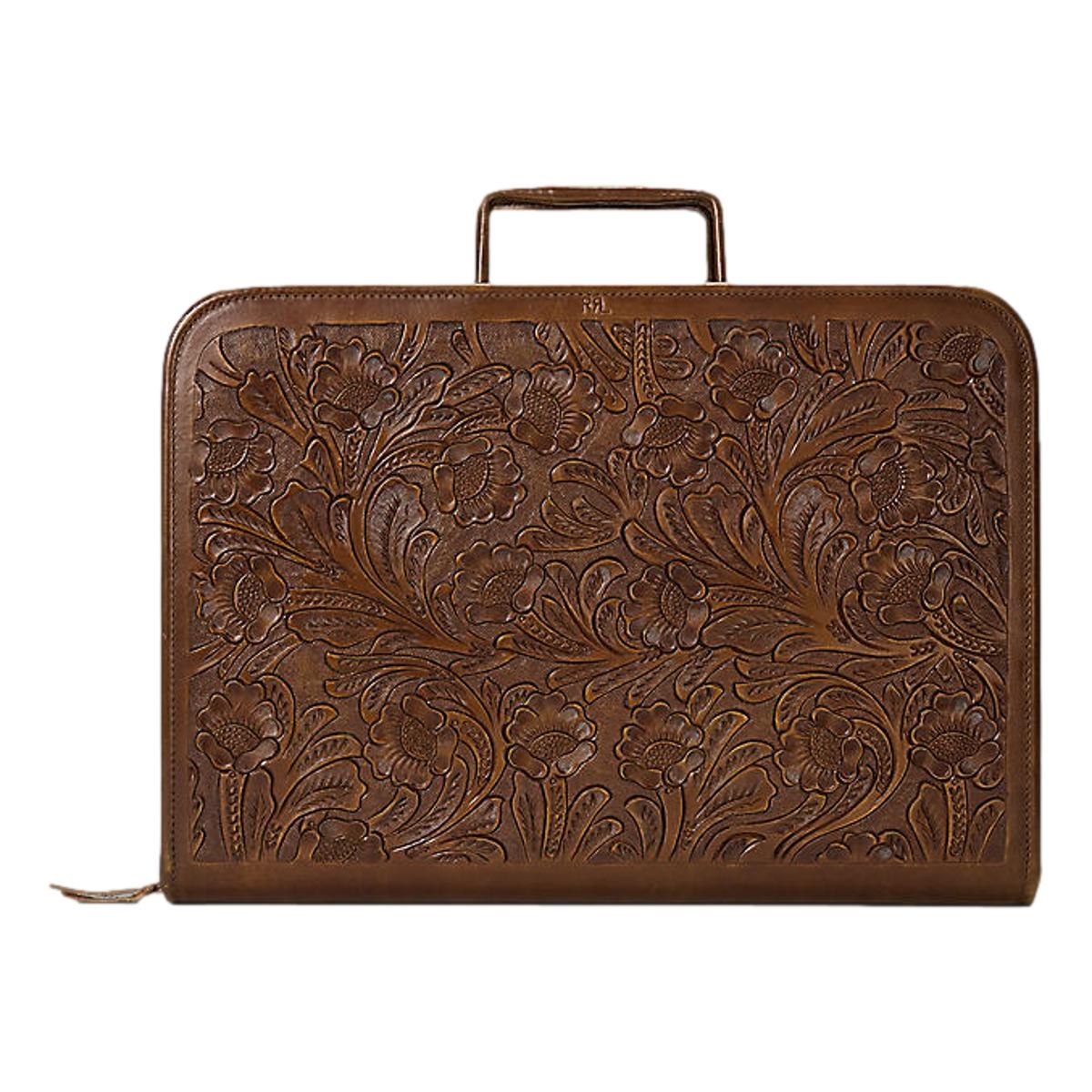 Handtooled Briefcase - Bag