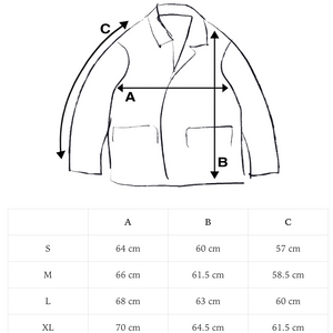 Heavy Canvas Destroyed Work Jacket Tan - Jacket