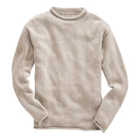 Heavy Rollneck Sweater Linen - Sweater