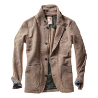 Heritage Trap Blazer Ash Brown Herringbone - Blazer