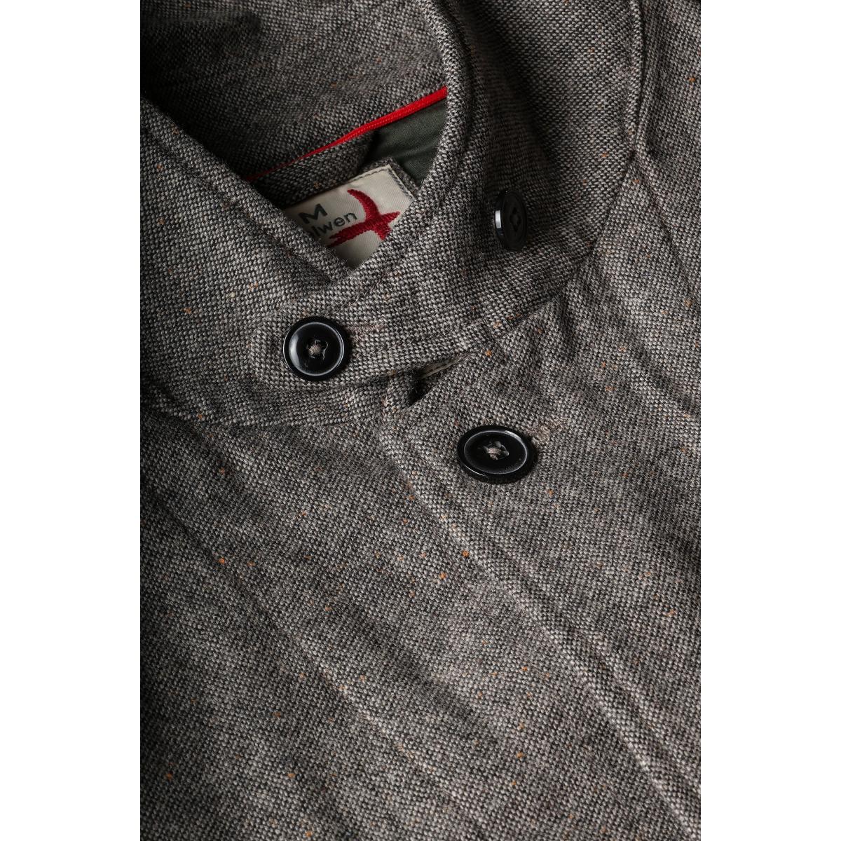 Heritage Trap Blazer Lt Char Nep Tweed - Blazer