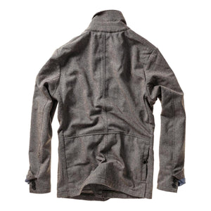 Heritage Trap Blazer Lt Char Nep Tweed - Blazer