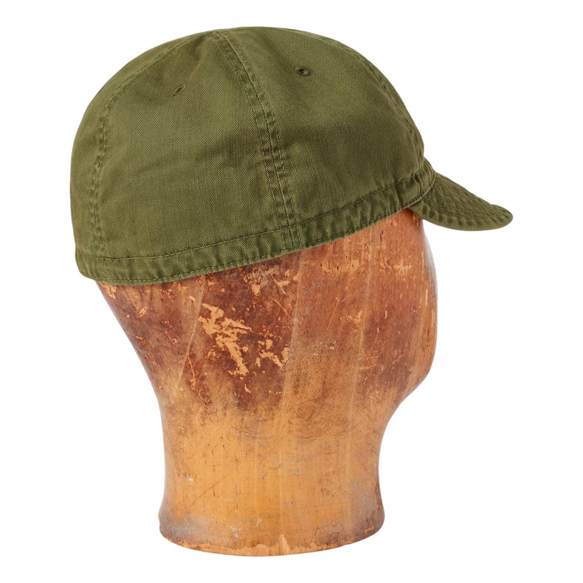 Herringbone Twill Service Cap Olive Drab - Hat