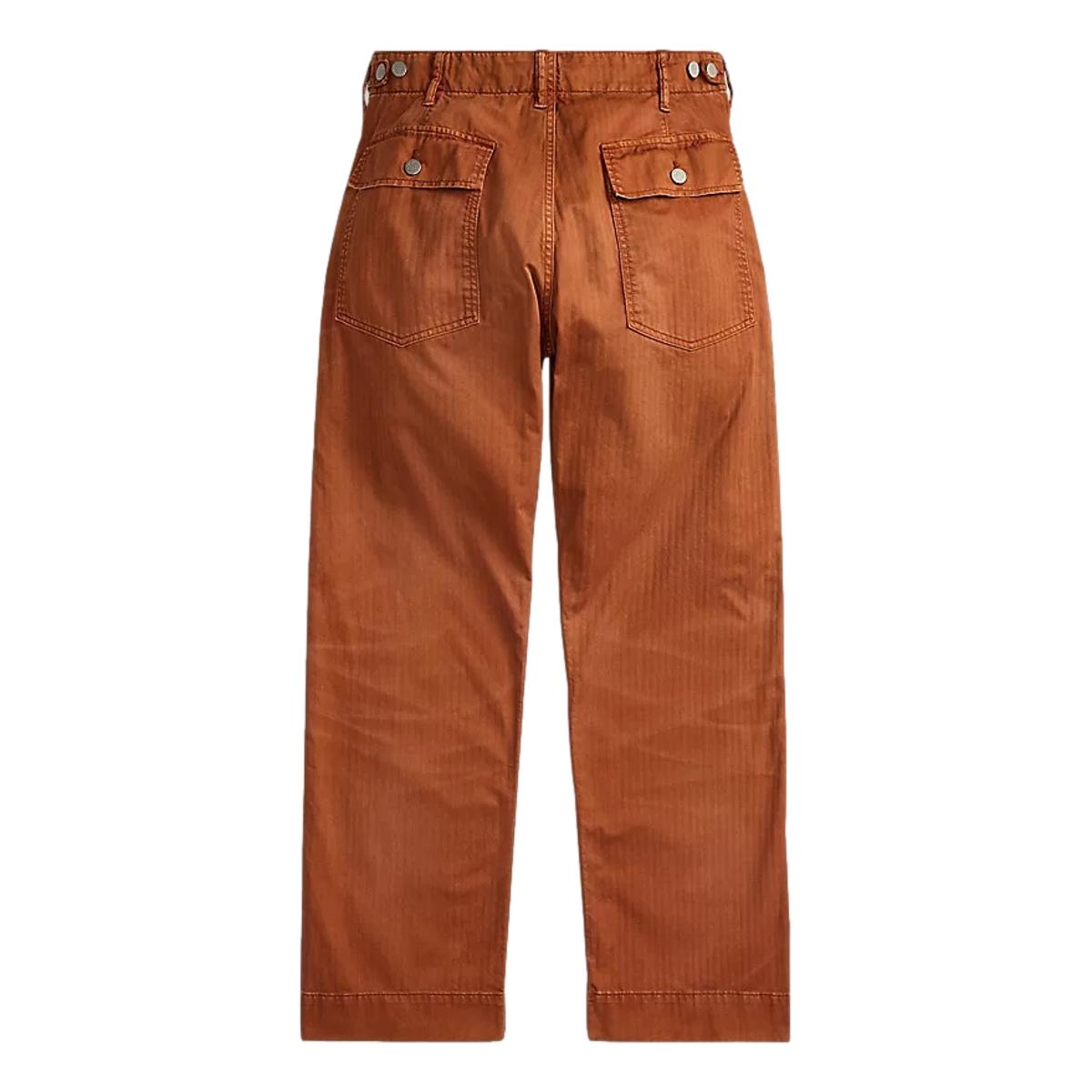 Herringbone Utility Pant Brick - Fatigue Pants
