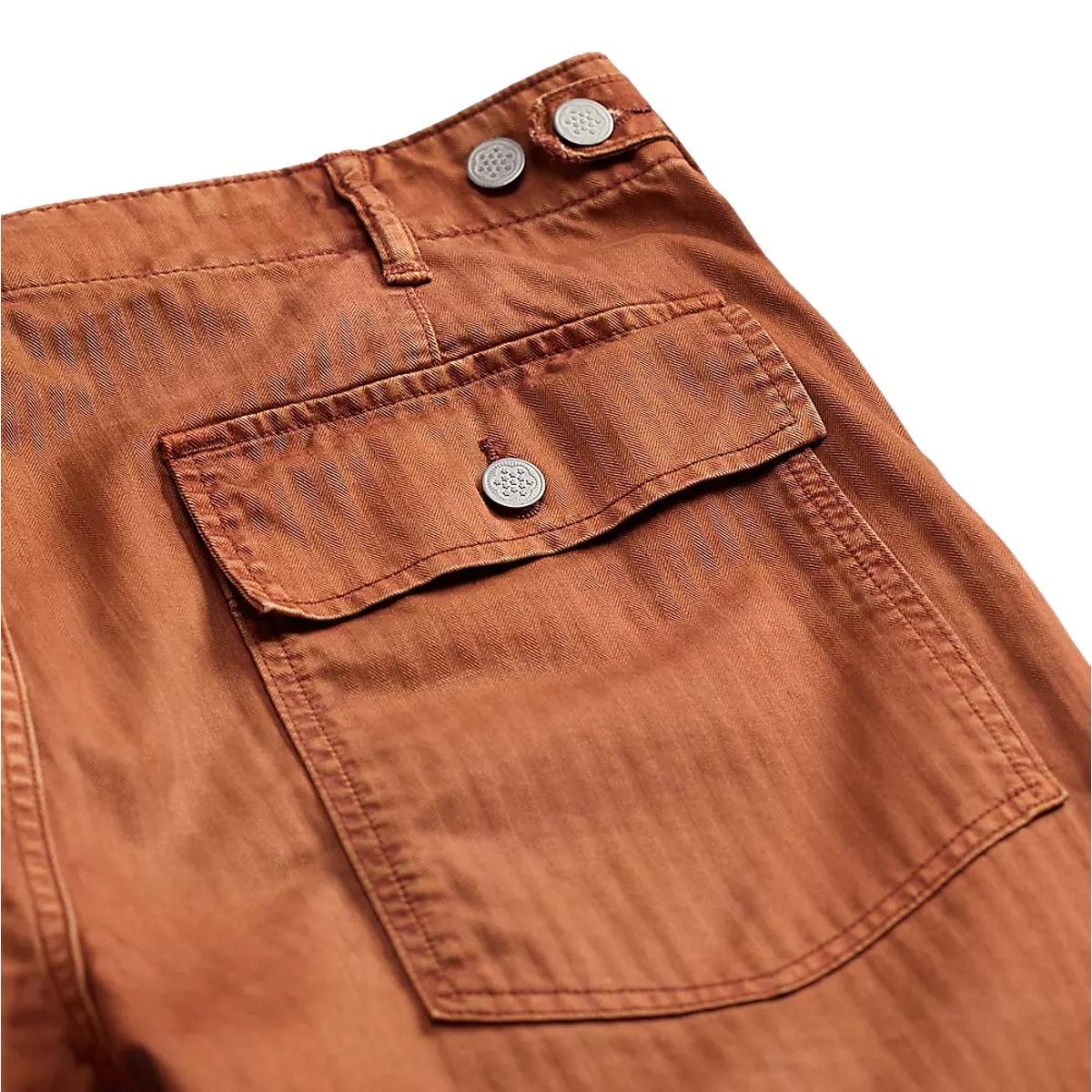 Herringbone Utility Pant Brick - Fatigue Pants