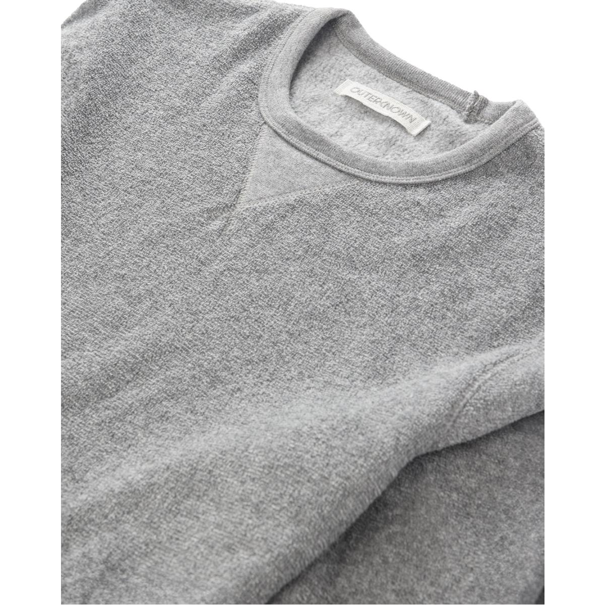 Hightide Crew Mid Heather Grey - Sweatshirt