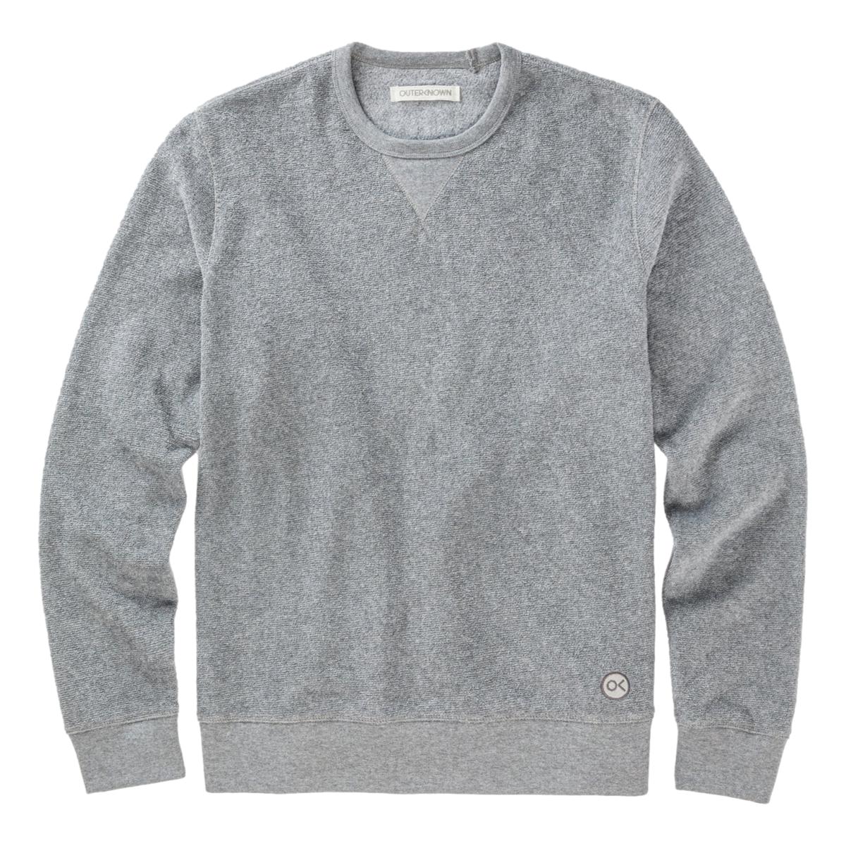 Hightide Crew Mid Heather Grey - Sweatshirt