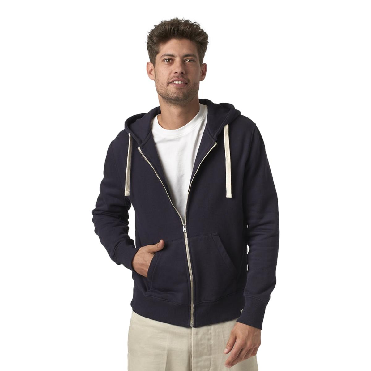 Hooded Zip Jacket 11oz/sq.yd Charcoal - Sweatshirt