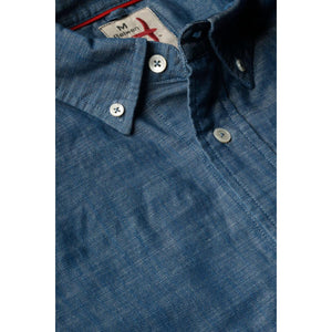 Huntsman Blues Bright Indigo Twill - Shirts