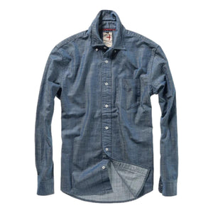 Huntsman Blues Bright Indigo Twill - Shirts