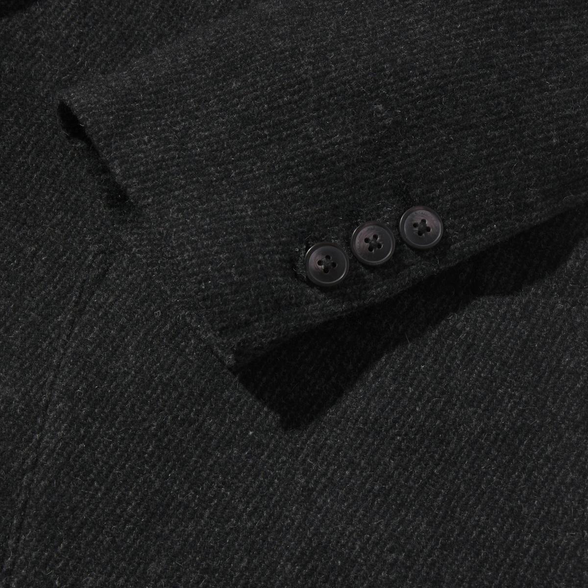 Hutton Wool Twill Sport Coat Charcoal - Blazer