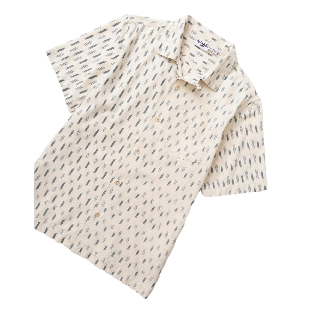 Ikat Shirt White - Shirt