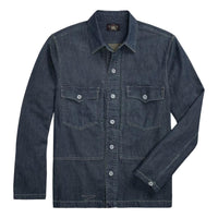 Indigo Denim Overshirt Dark Wash - Shirt