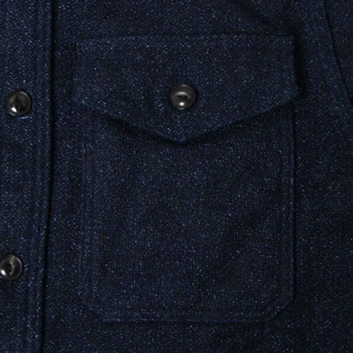 Indigo Extra Heavy Flannel Shirt - Shirt