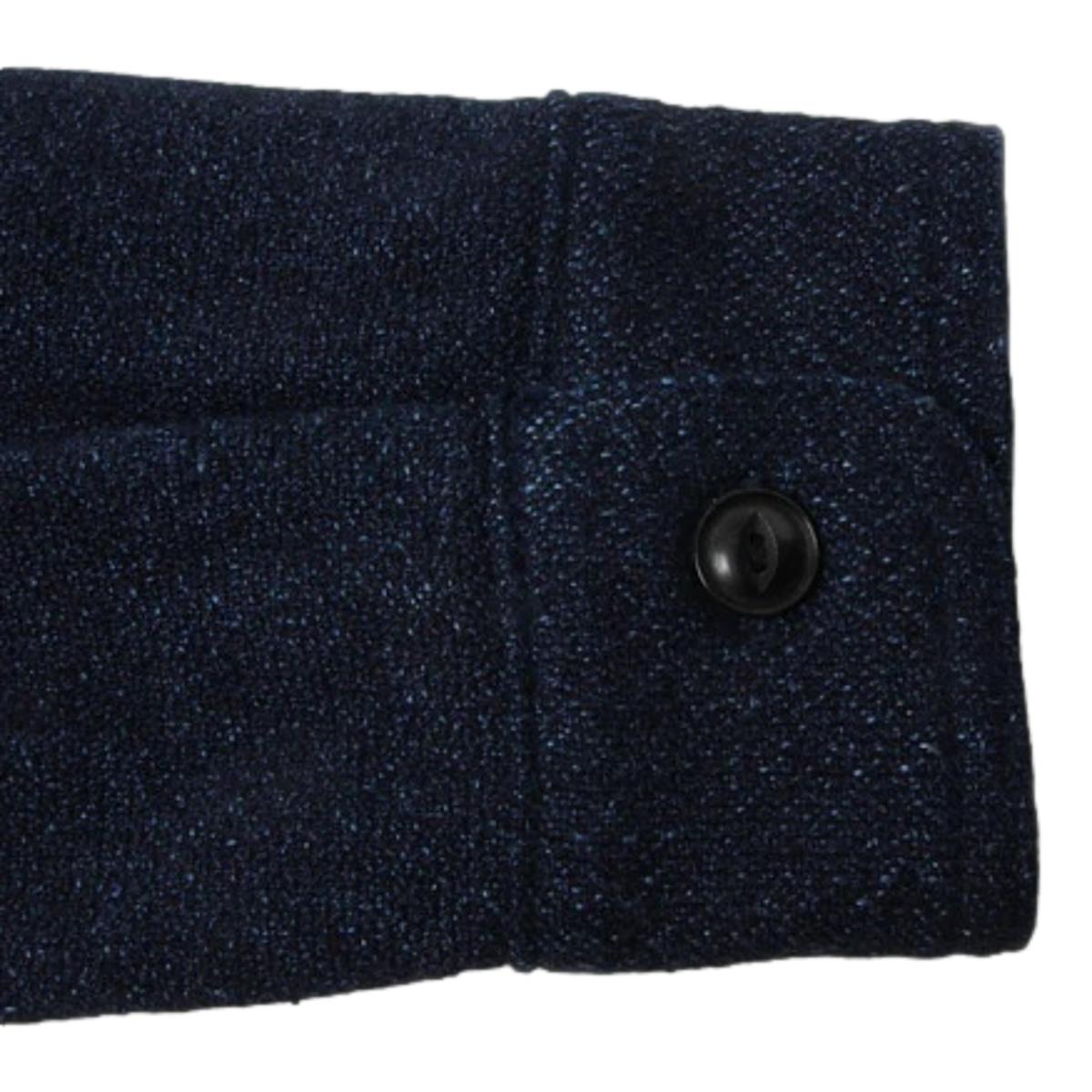 Indigo Extra Heavy Flannel Shirt - Shirt