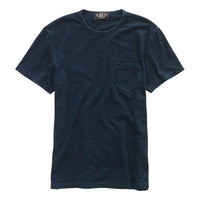 Indigo Jersey Pocket T-Shirt Rinsed Indigo - T Shirt