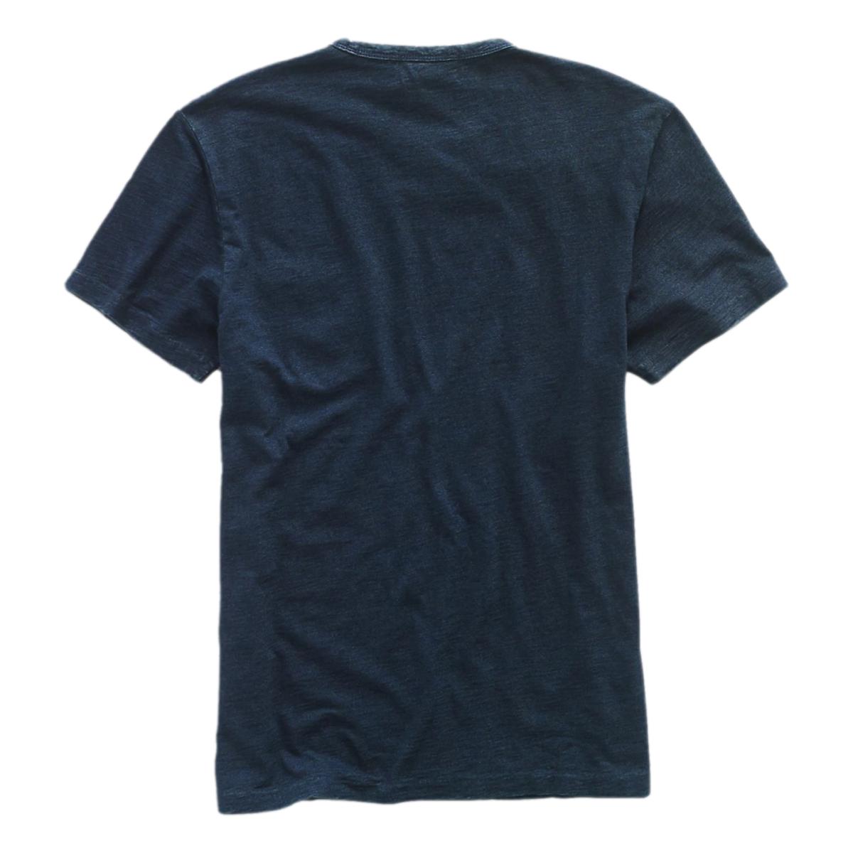 Indigo Jersey Pocket T-Shirt Rinsed Indigo - T Shirt