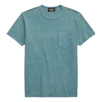 Indigo Jersey Pocket T-Shirt Washed Blue Indigo - T Shirt